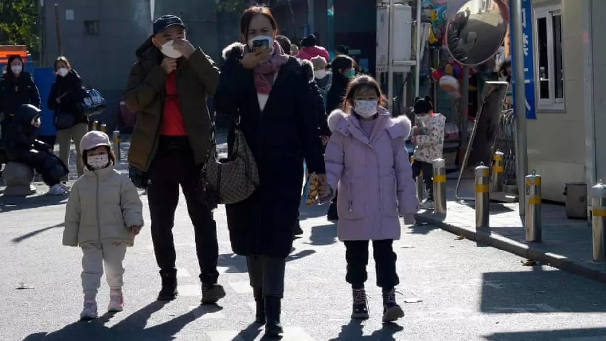 Новая угроза миру — в Китае зафиксирован рост респираторных инфекций