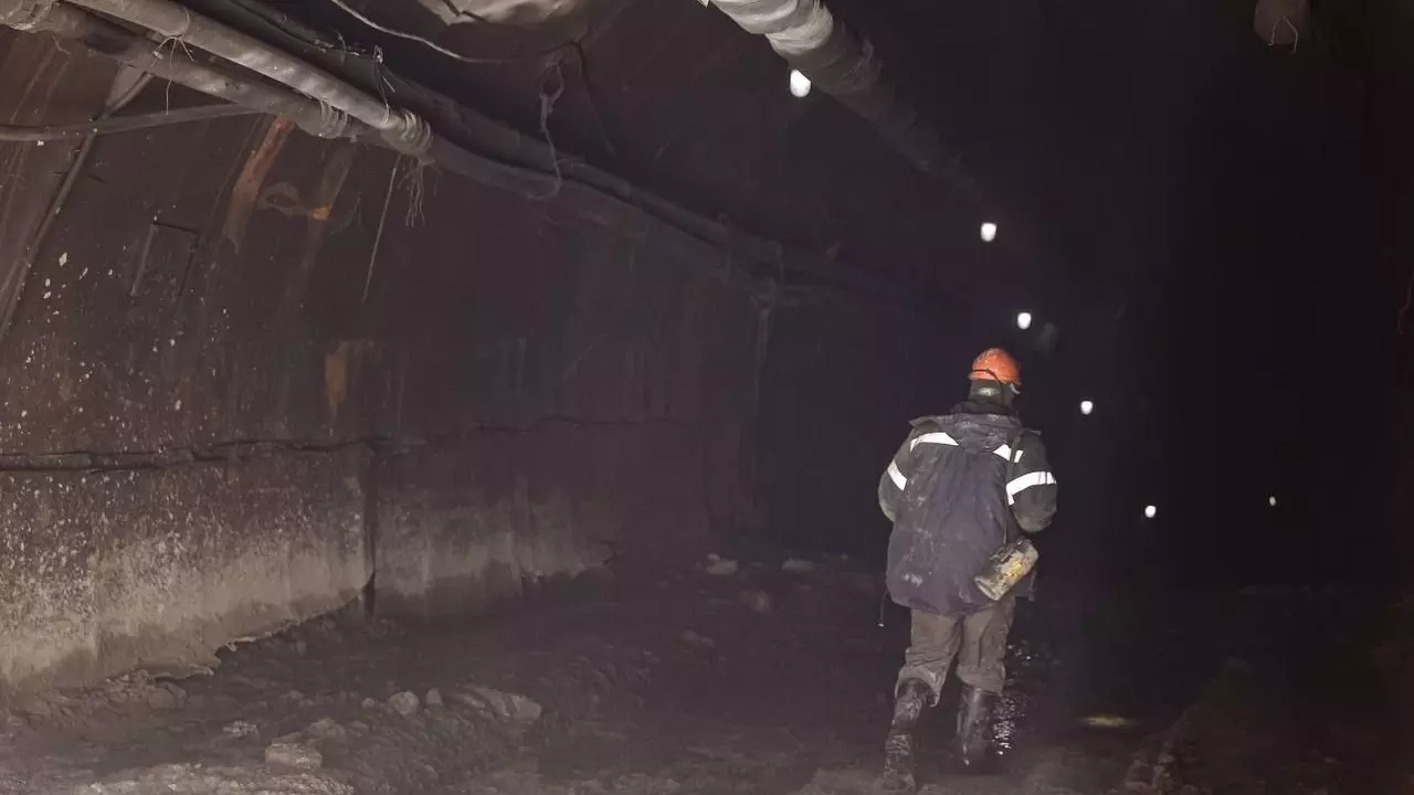 Вход в аварийную шахту «Пионер»
