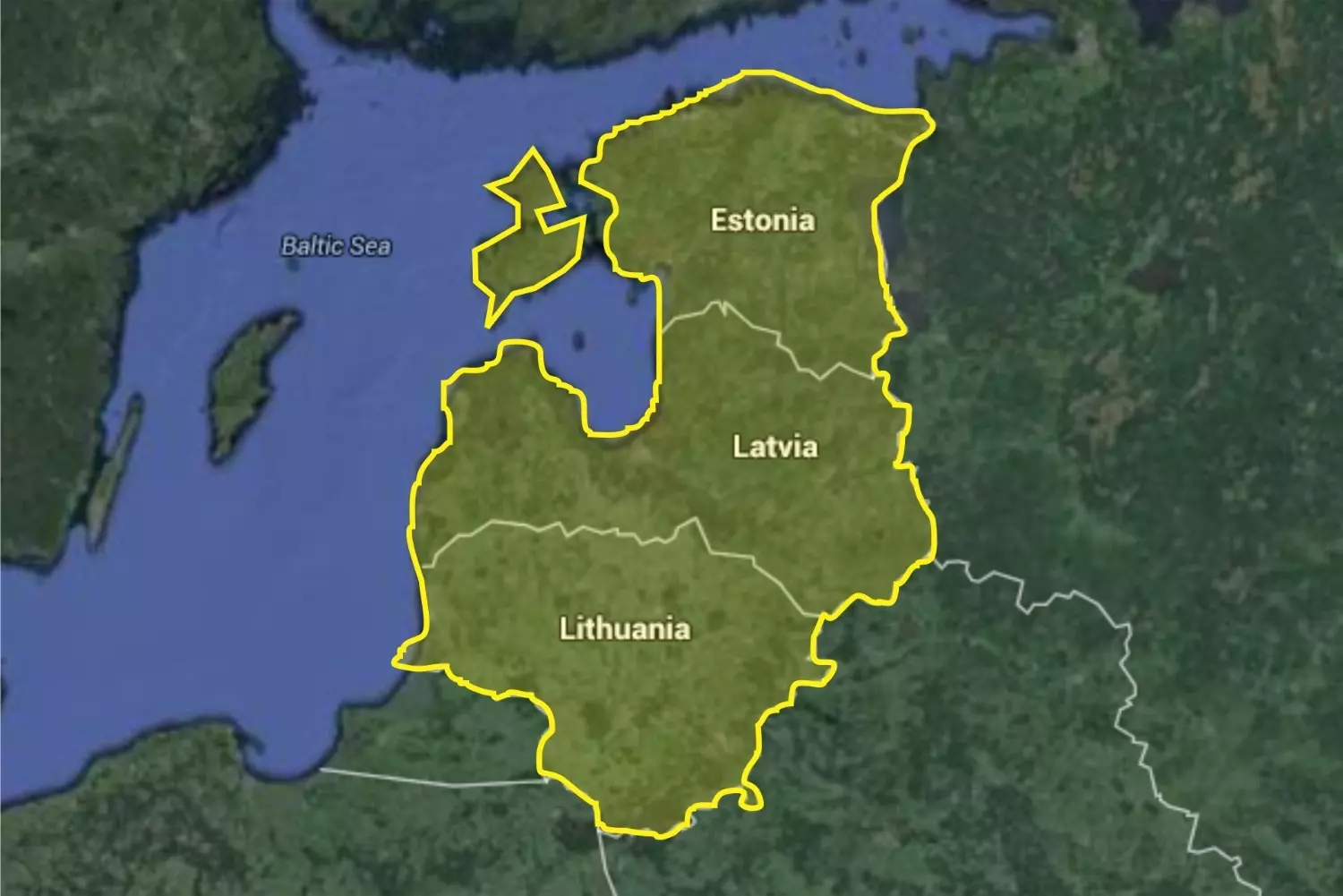 Самой уязвимой из трех стран в географическом отношении считается Литва